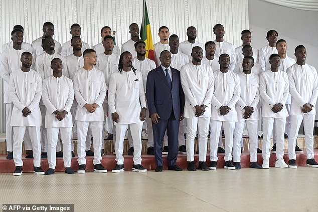 Mane had joined his teammates at the flag handing ceremony before this month's AFCON