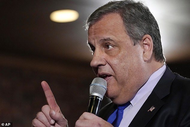 Former New Jersey Governor Chris Christie didn't qualify for the debate – he also hasn't set foot in Iowa since launching his bid for president and is going all-in to do well in New Hampshire