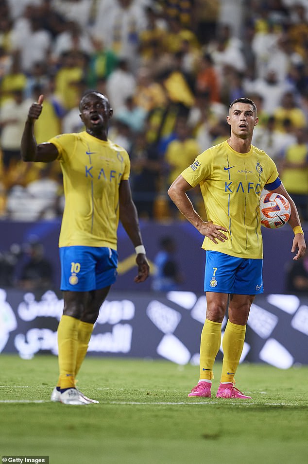 Mane joined Cristiano Ronaldo at Al-Nasser in 2023 in a deal that would see him earn £650,000 per week