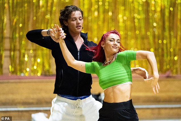 The EastEnders actor, 20, and the dancer, 34, returned to work after narrowly missing out on Ellie Leach and Vito Coppola's Glitterball Trophy in the previous series last December.