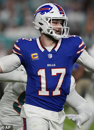 Bills quarterback Josh Allen