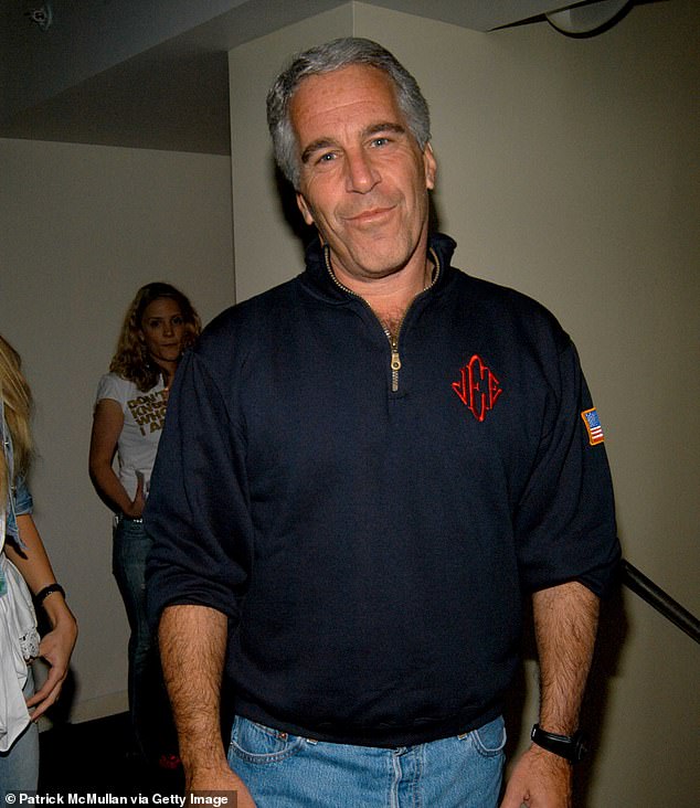 Epstein (pictured in May 2005) died in his Manhattan jail cell of an apparent suicide in August 2019, sparking a wave of conspiracy theories after a number of institutional failings were exposed