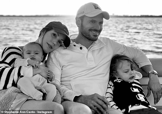 Adan, who secretly battled his cancer, shared a son, Roman, three, and a daughter, Eve Josephine, one, with his wife