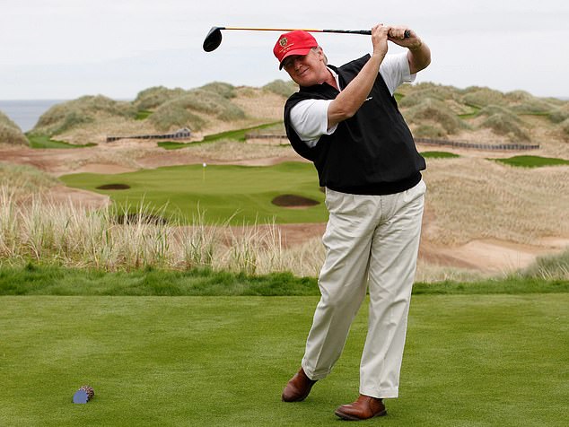 Trump has owned Turnberry since 2014, but the resort experienced financial difficulties during the COVID-19 lockdown