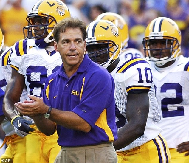 In addition to Alabama and LSU, Saban also had stints at Michigan State and Toledo State