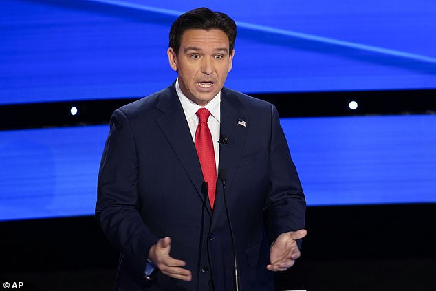 Trump predicted that DeSantis, who comes in second in Iowa, would drop out before New Hampshire, saying 