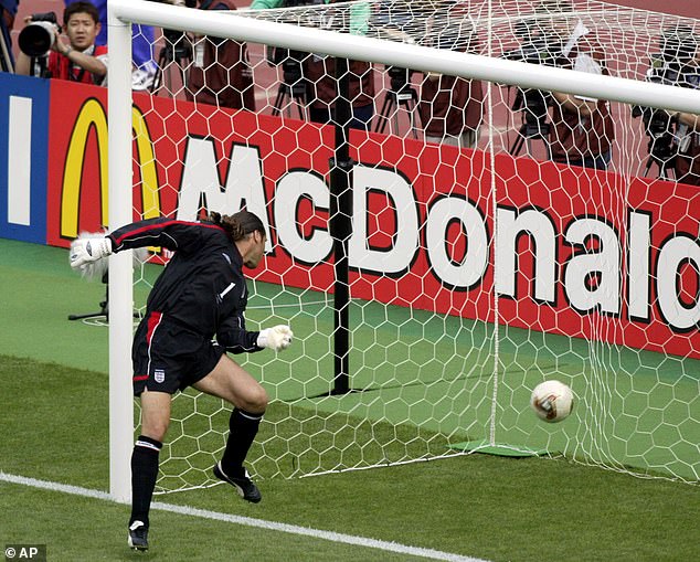 But David Seaman's terrible misjudgment of Ronaldinho's free-kick cost England in 2002