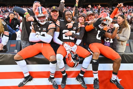 For the second time in 21 years, the upset Cleveland Browns are back in the playoffs and their sights are set on the team's first-ever Super Bowl appearance.