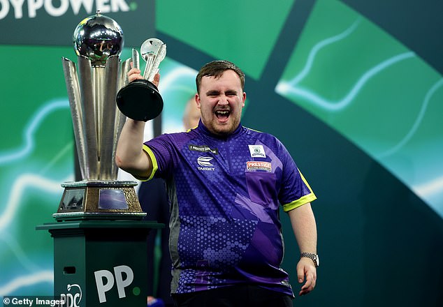 The Warrington-based darts player has subsequently been named as one of eight players taking part in this year's Premier League darts campaign