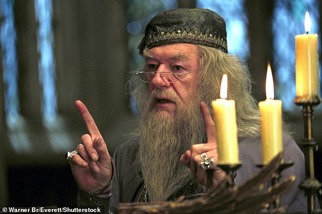 Dumbledore: The word, which has been updated, is a historical term for a bumblebee, but the OED has also found that it was used as early as 1778 to mean 'a dull, stupid, lazy fellow' - a far cry from the twinkling brilliance of the magical headmaster of Hogwarts, played by the late Michael Gambon in the Harry Potter series