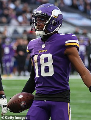 Vikings wide receiver Justin Jefferson