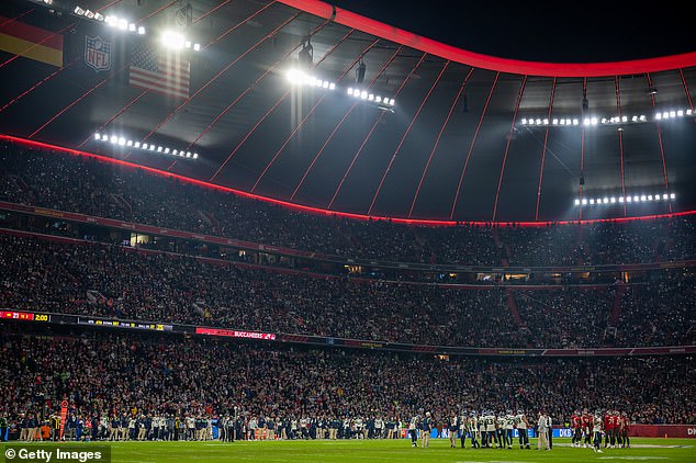 After hosting the Buccaneers in 2022, Munich's Allianz Arena will see more NFL action