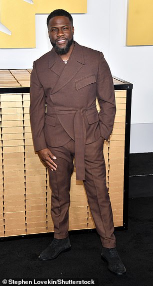 The comedian hit the red carpet in a stylish double-breasted suit as he arrived at Jazz at Lincoln Center in Manhattan for the premiere