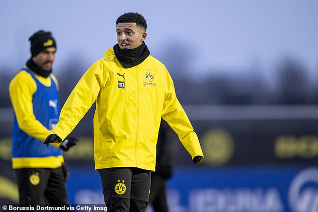 Sancho couldn't help but smile as he was tested by the Dortmund manager