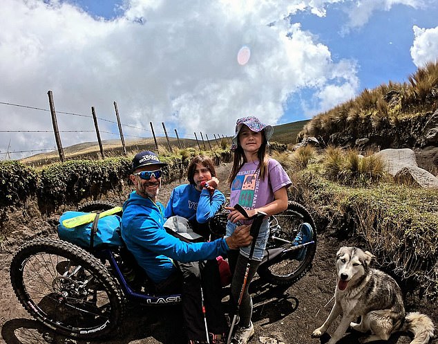 Carrasco, a professional mountain guide for 10 years, was injured while leading a group of insurance company employees on a ropes course as part of a road day