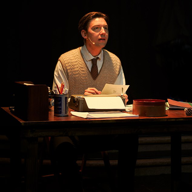 Joe Bishop plays the titular character of the musical Alan Turing