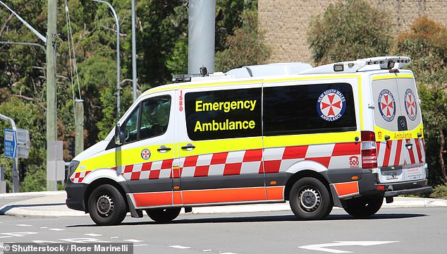 The 18-year-old was treated at the scene by paramedics before being taken to Shellharbour Airport by ambulance