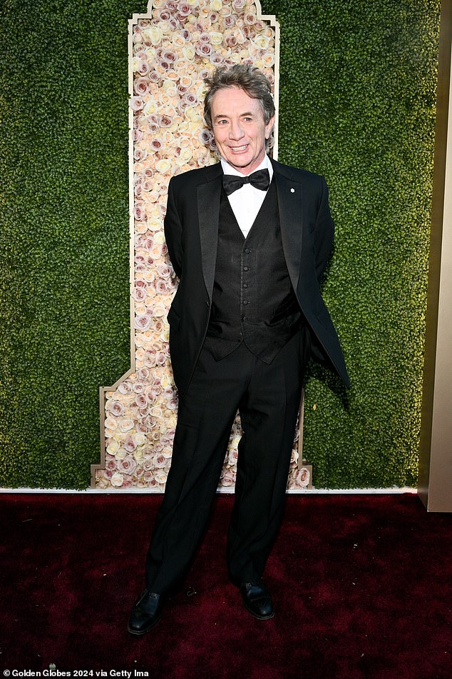 Martin Short, who also met Portman for the first time, will be seen at the Golden Globe Awards in Beverly Hills, California on Sunday