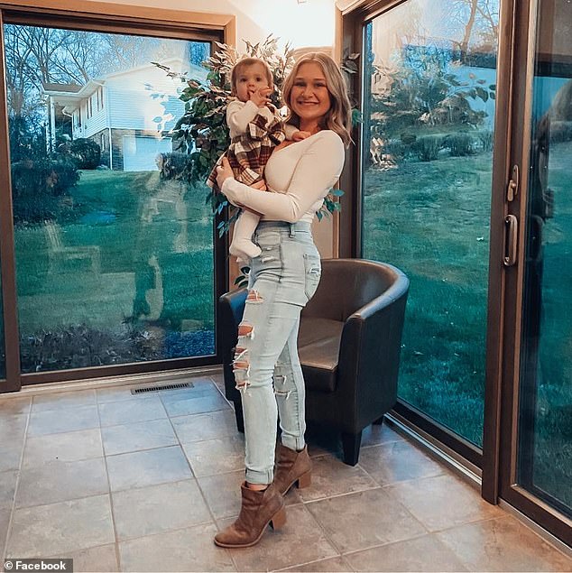 Iris is pictured with her mother Emily Alfera, who has continued to pay heartbreaking tributes to her 'sweet ray of sunshine and smile' since her death