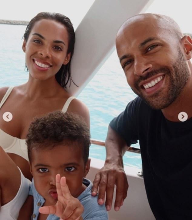 Marvin and Rochelle started the trip after his I'm A Celebrity stint and were later joined by their children for the fun outing