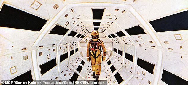 A still from the classic 1968 science fiction film '2001, A Space Odyssey'