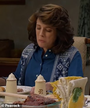 John's mother Susan, played by Alanna Ubach.