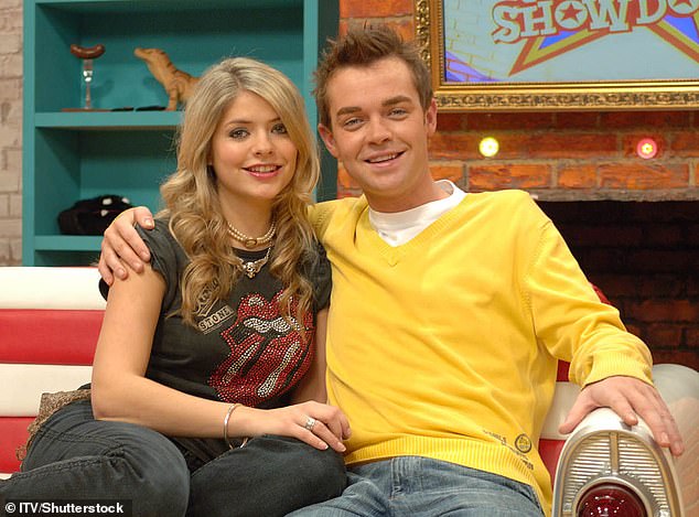 Her new co-host Stephen was by her side when she got her big break on TV almost 20 years ago, co-hosting children's show Holly & Stephen's Saturday Showdown (pictured)