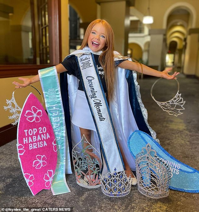 The athletics toddler has been participating in and winning competitions since he was two years old