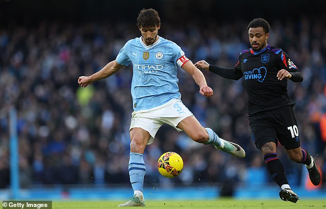 His defensive stats are compared with five other Premier League stars, including Man City's Ruben Dias