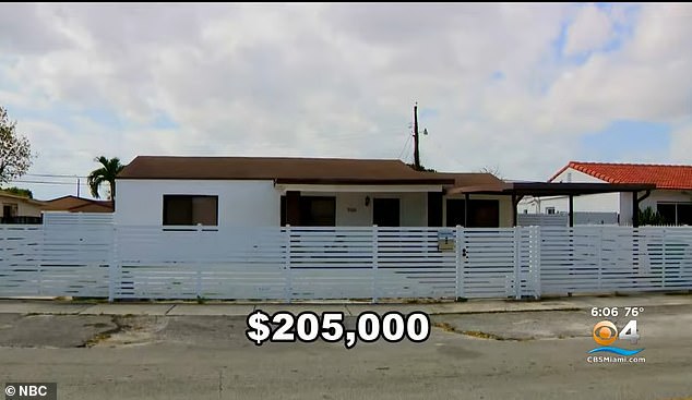 Jose Alvarez, 70, claimed the couple convinced him to sell his Havana home (pictured) below market value because it was owed more than $270,000 for code violations.