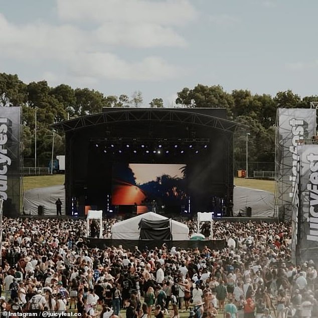 The event in Auckland resulted in twelve arrests and one man had his ear bitten off during an altercation