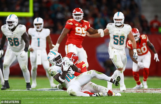 Hill wanted Dolphins-Chiefs to be played at Arrowhead in November and not in Frankfurt, Germany.