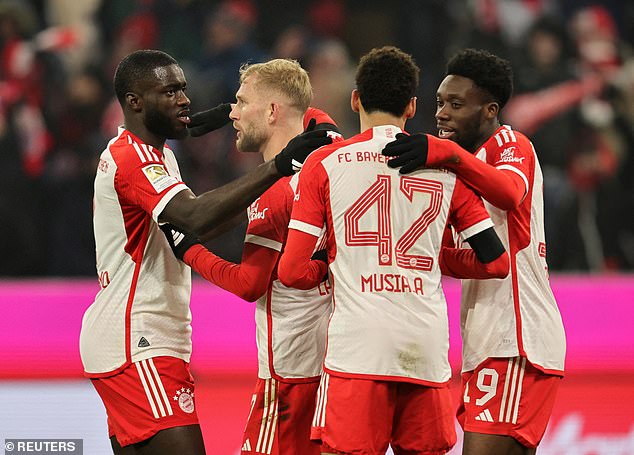 They will next take on Werder Bremen to continue their Bundesliga title battle