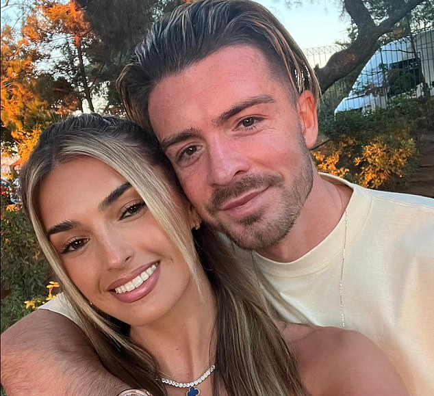 England team-mate Jack Grealish was at home with his girlfriend Sasha Attwood and his family when burglars broke in on Boxing Day.