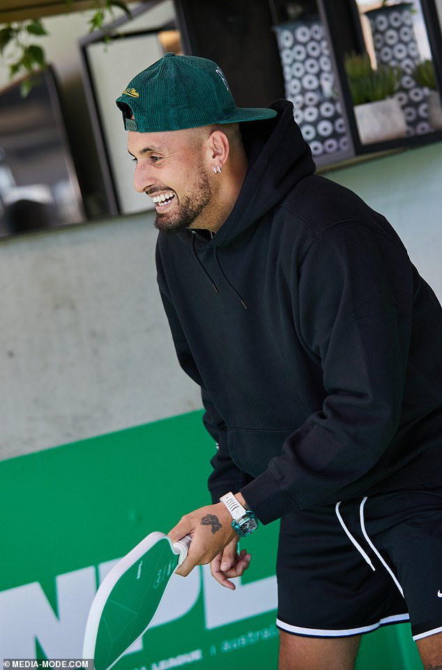 “I was passionate, I wore my emotions on my sleeve and I loved to compete,” he added, after an informal game of pickleball with fellow tennis legends Naomi Osaka and Frances Tiafoe