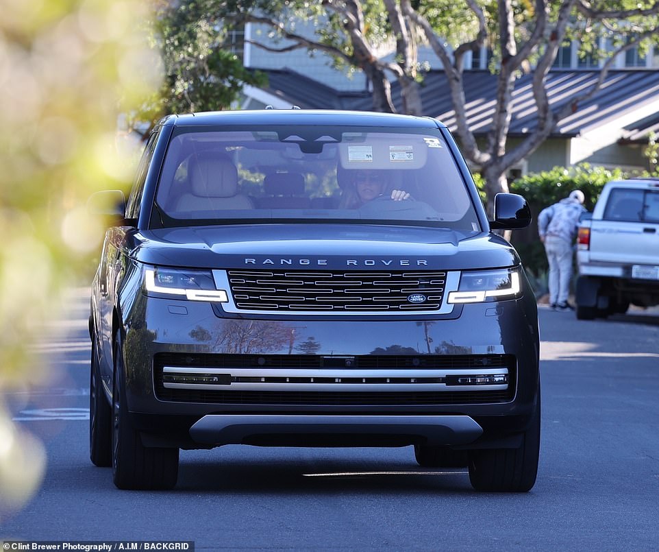 The glamorous blonde dropped her new man off at his palatial home in Montecito, less than five minutes from her mansion, early Friday morning.