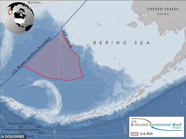 This shift does not violate a 1990 agreement with Russia over the maritime border running through the Bering Sea