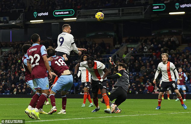 Referee Tony Harrington allowed the goal before his decision was confirmed by VAR