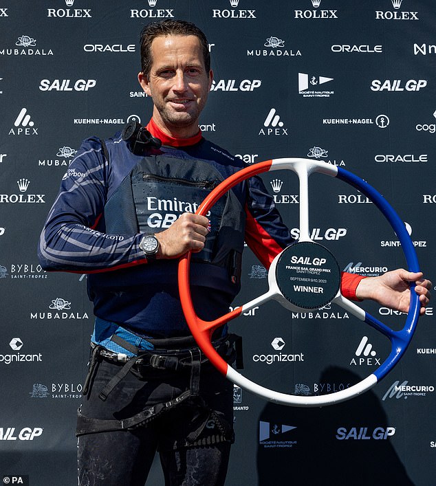 Sir Ben Ainslie has stepped down as pilot of the Emirates GBR SailGP boat