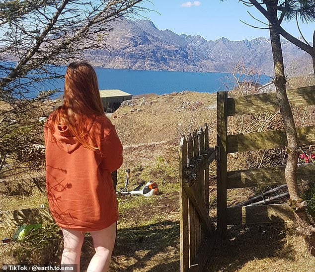 Ema wakes up to sweeping mountain views and describes the Isle of Skye as 'the most beautiful place on earth'