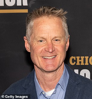 Golden State Warriors coach and former Bulls sharpshooter Steve Kerr attended the event