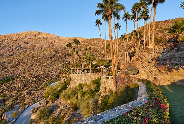 The three-bedroom mansion was designed for William Burgess, chairman of a Los Angeles electronics company