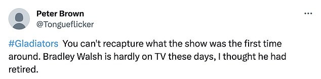 1705173467 188 Gladiators fans beg TV bosses to give someone else a