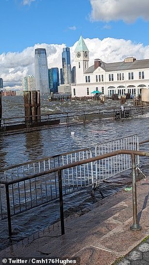 New Yorkers had canceled their plans to run near the Hudson River