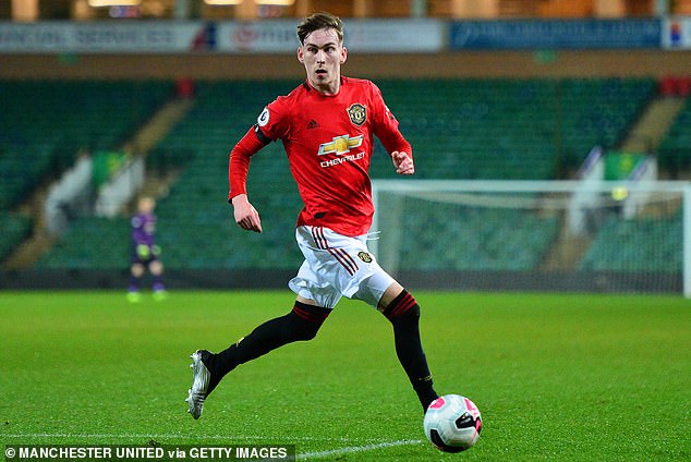 After coming through the academy at United, Garner made seven first-team appearances