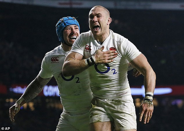 Mike Brown and Nowell enjoyed some of their best days together in an England shirt