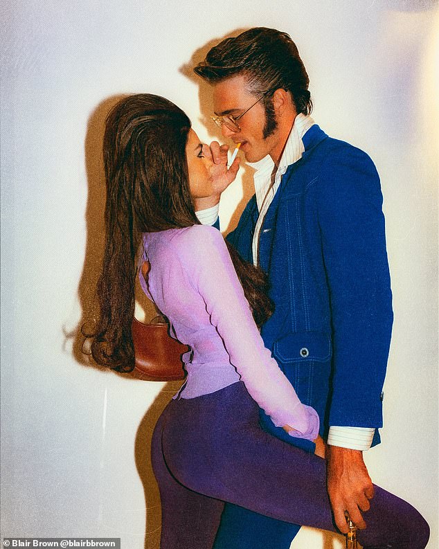 Jacob and then-girlfriend Kaia Gerber dress up as Elvis and Priscilla for Halloween 2020