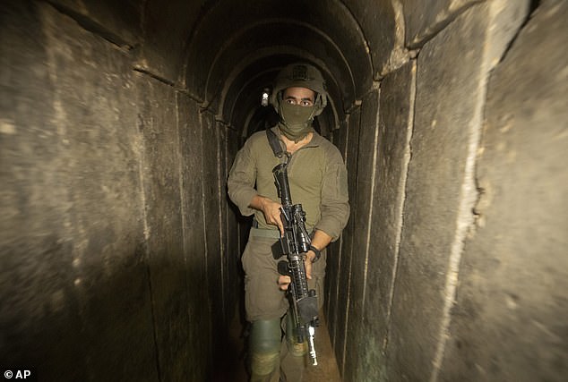 Kfir is believed to be held in a network of underground tunnels beneath the Gaza Strip, along with the remaining Israeli hostages