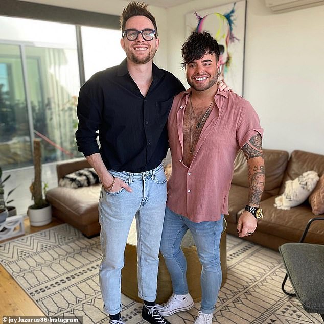 Perth hairstylist Jay Lazarus, who is gay, got his generous offer to help another gay couple get a child back in a blunt message