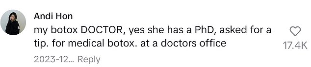 Some people have even stopped undergoing certain beauty procedures because of the prices and expected tips